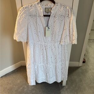 White Eyelet dress